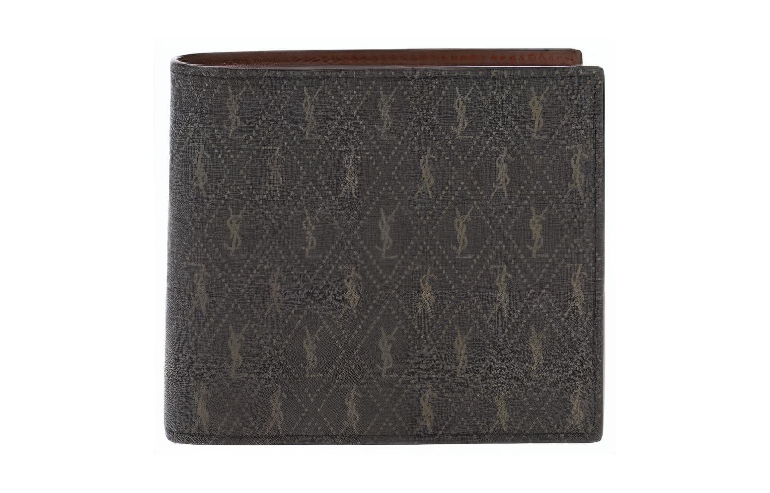 SAINT LAURENT Coated Canvas With Wallet Multicolor Gift Set(Basic Set+Box+Shopping Bag)