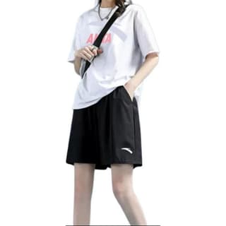 ANTA Suits Pure White+Basic Black Crew Neck Thin Other