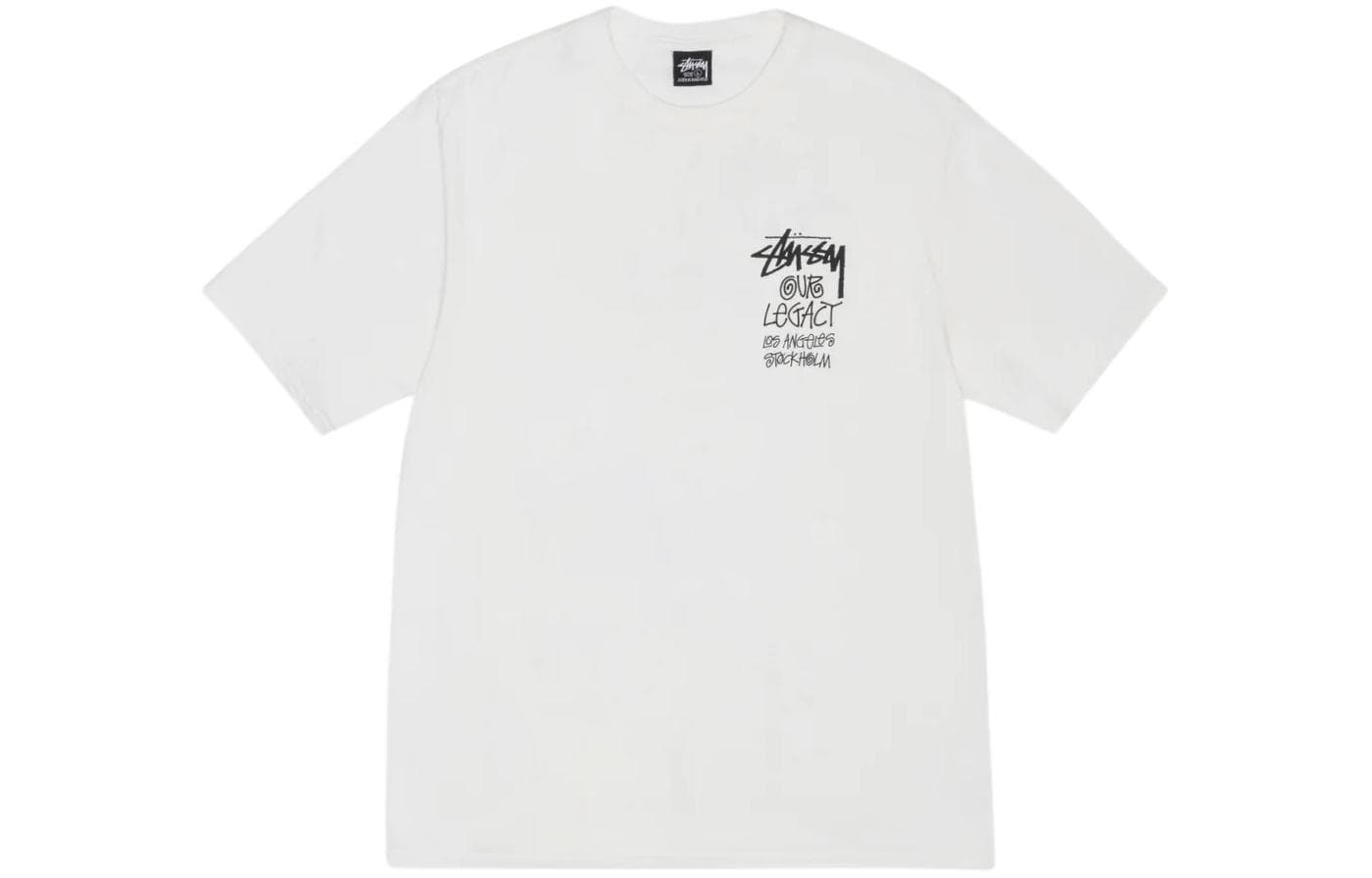 Stussy x Our Legacy 8 Ball Ying Yang pigmentdyed Tshirt