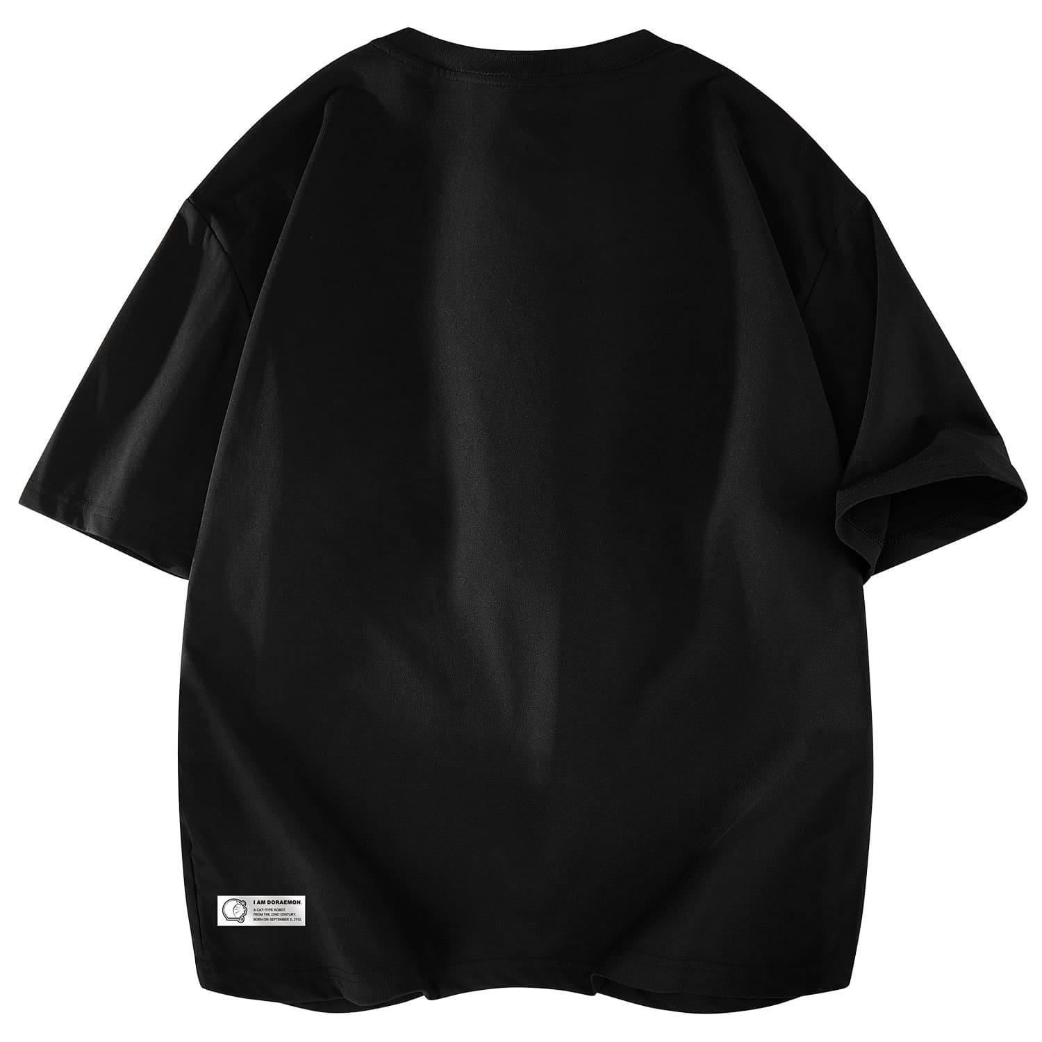Doraemon TShirts Crew Neck Moderate Straight Fit