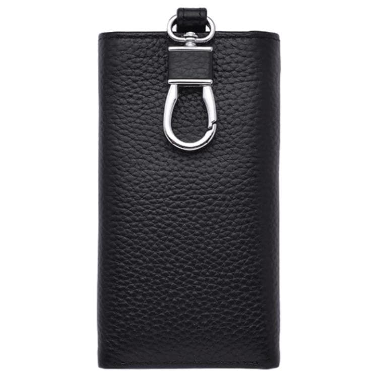 SEPTWOLVES Multifunction Cow Key Pouch Black