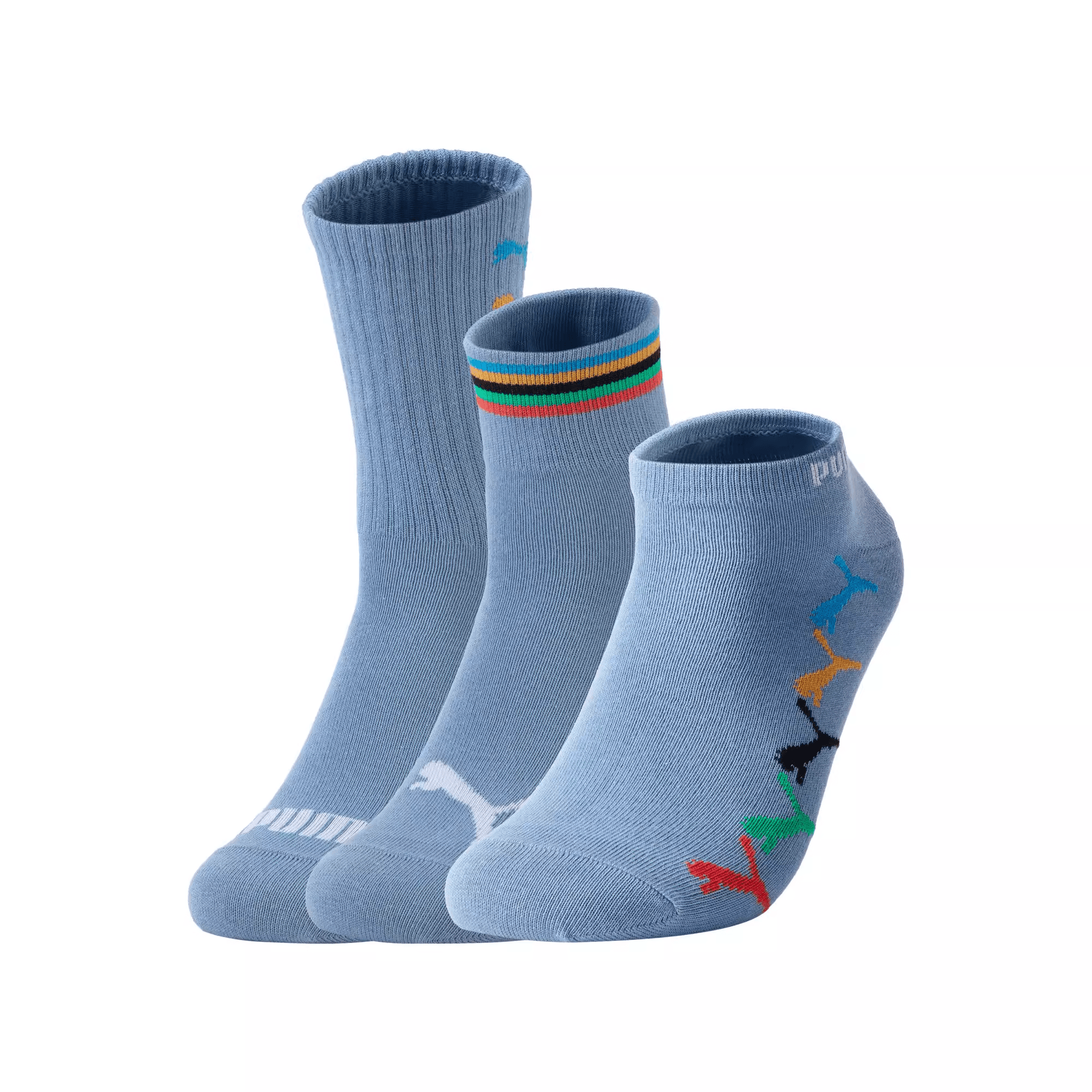 PUMA Sets 3 Pack Blue 3 Pack (Blue)
