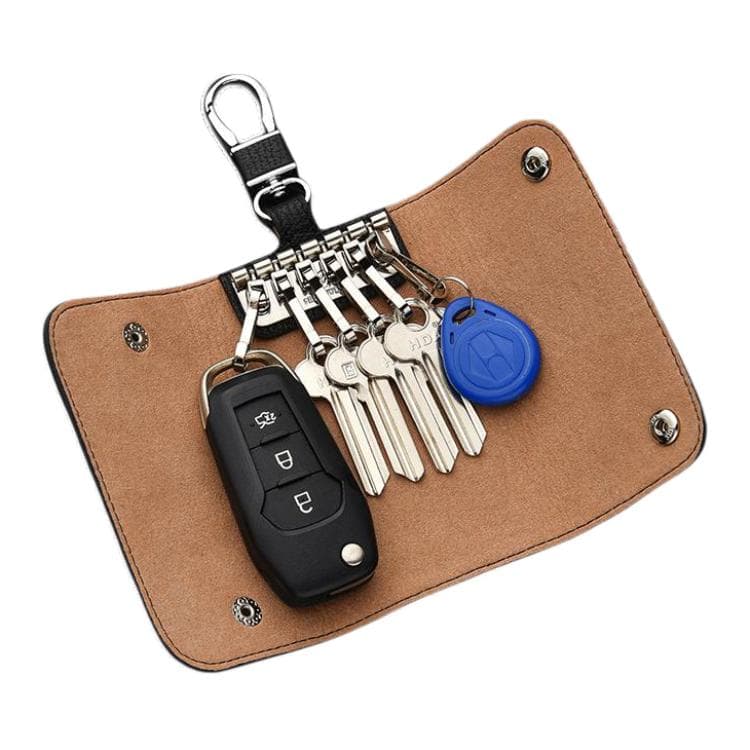 SEPTWOLVES Cow Key Pouch Black