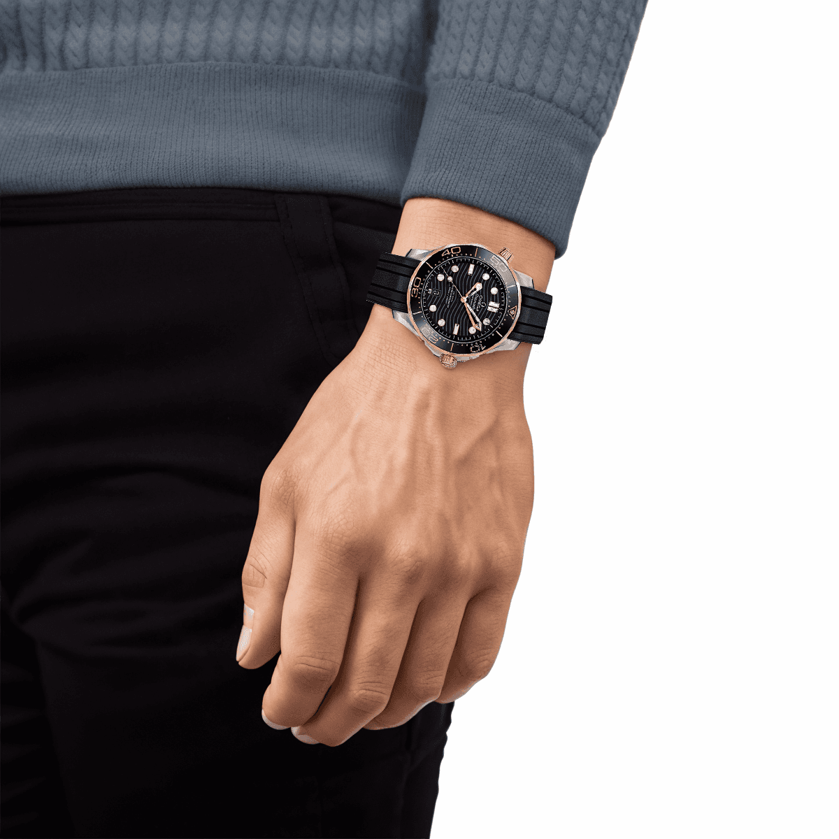 OMEGA Seahorse Collection 300m Diving Watch Seahorse 300 Automatic Mechanical Movement Wrist 42mm