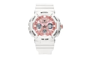 Disney 50m Waterproof Electronic Movement Pink Watch Dial