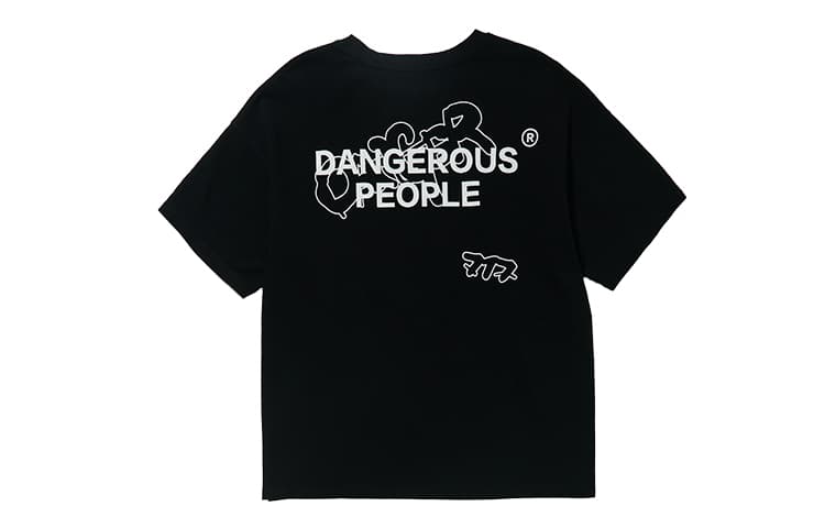 DANGEROUSPEOPLE TShirts Crew Neck Moderate Straight Fit