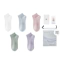 1 White, 1 Blue, 1 Pink, 1 Green, 1 Purple[5 Pack]