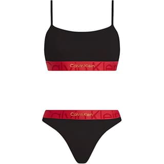 CALVIN KLEIN UNLINED BRA SET Set Europe Version Black