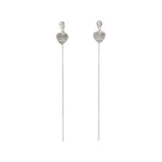 Beams Brass Earrings Silver