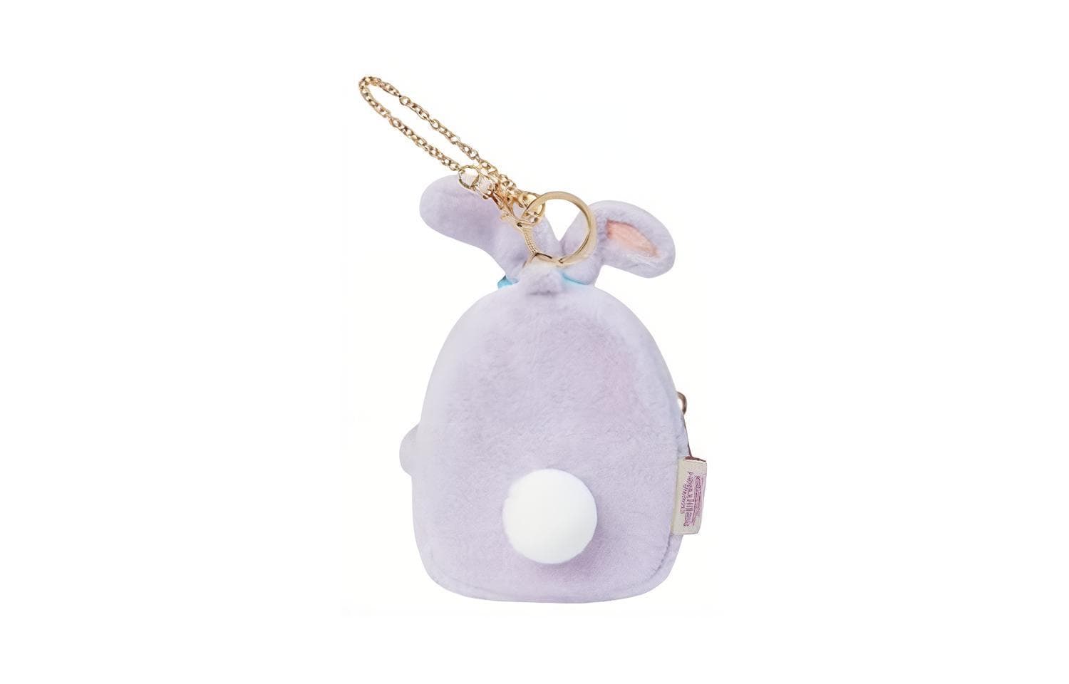 Disney Polyester Key Ring Wallet Light Purple