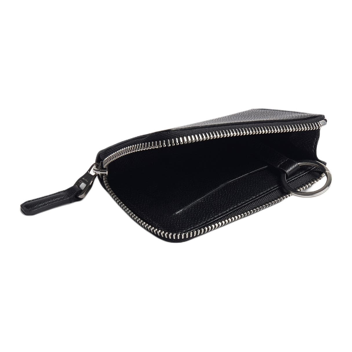 Dunhill Grain Cow Key Pouch Black