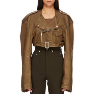 RICK OWENS/RO FW24 Jacket Bean