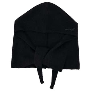 GANNI Logo Embroidered Balaclava