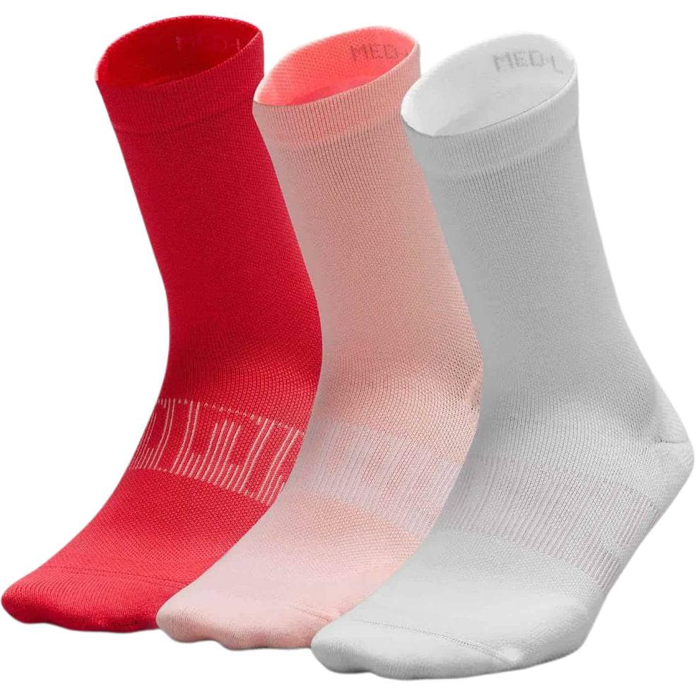 Lululemon SS24 Power Stride Collection Model Sets 3 Pack 3 Pack (White/WHI+Strawberry Milkshake/STMI+Red/DKRD)