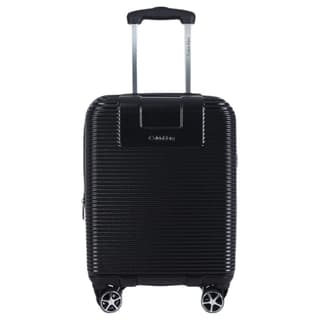 CALVIN KLEIN ABS+PC Suitcase Business Trip Business Large Capacity 20 Inch, 24 Inch, 28 Inch Champagne/Black