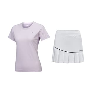 Kawasaki Two Piece Skirt Sets Crew Neck Moderate Short
