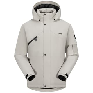Jeep Down Jackets Hooded Thickened Down Jacket