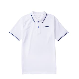 Li Ning Polo Shirt Basic White