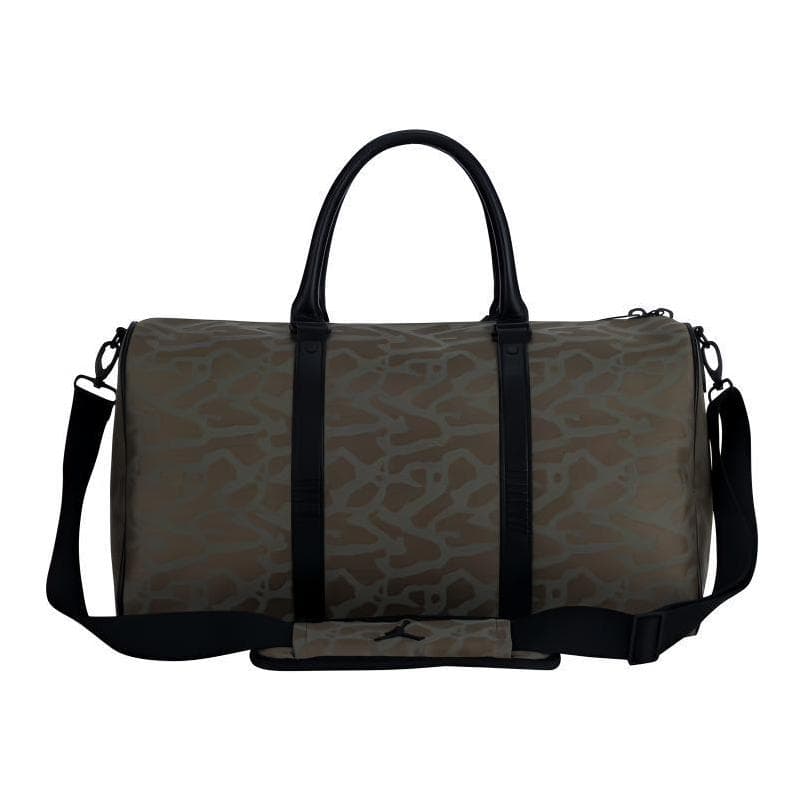 Jordan Polyester Fitness Travel Luggage Bag Regular Beech Wood Green
