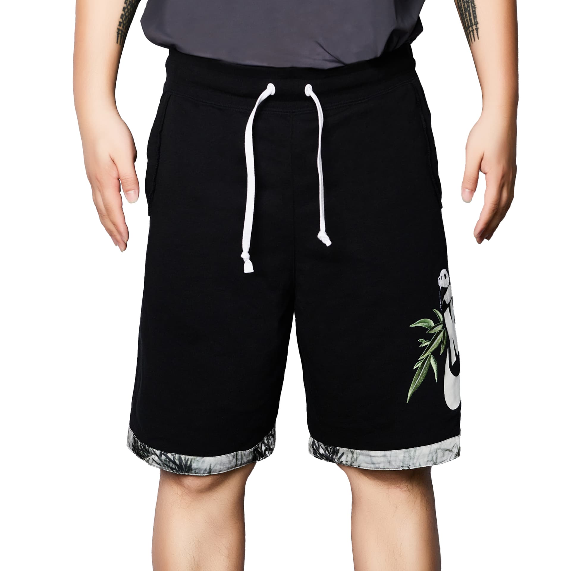 Nike Black White Green Gray