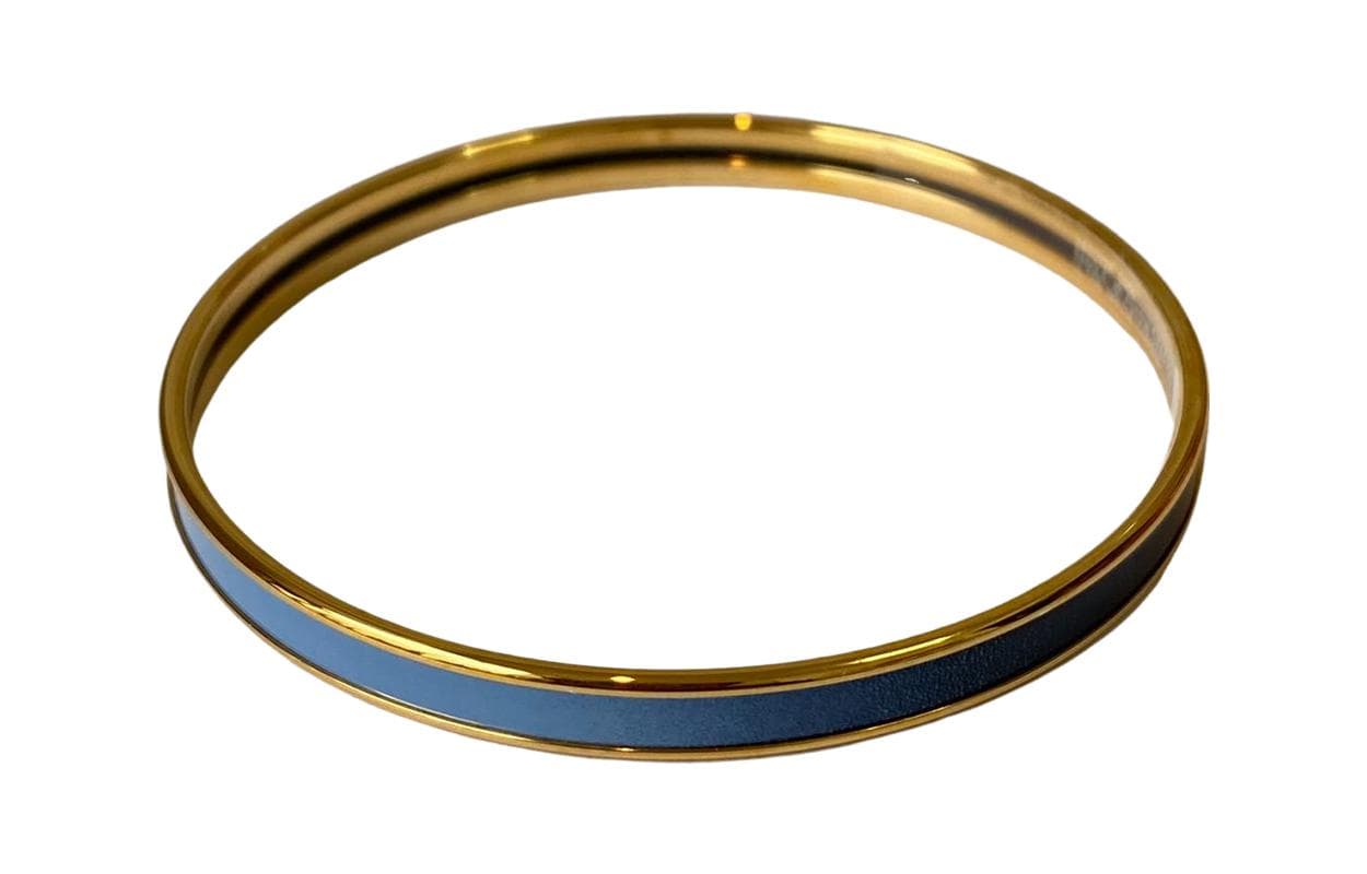 HERMES Uni Bangles Blue