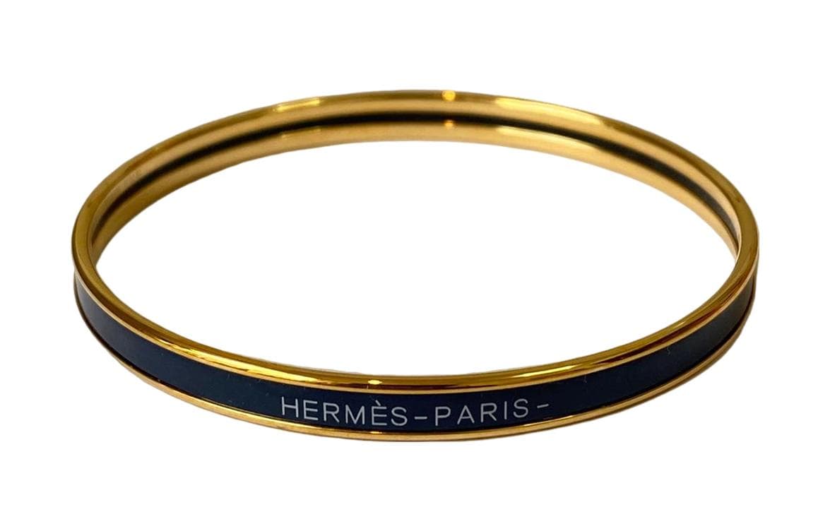 HERMES Uni Bangles Blue