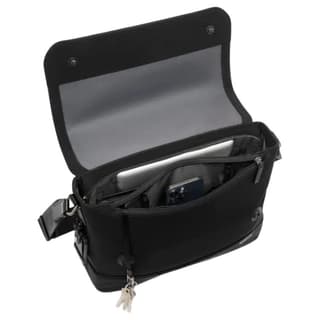 TUMI Nylon Messenger Bag, Shoulder Bag, Crossbody Bag Black