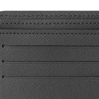 LOUIS VUITTON Multiple Wallet 3 Card Slot Epi Black