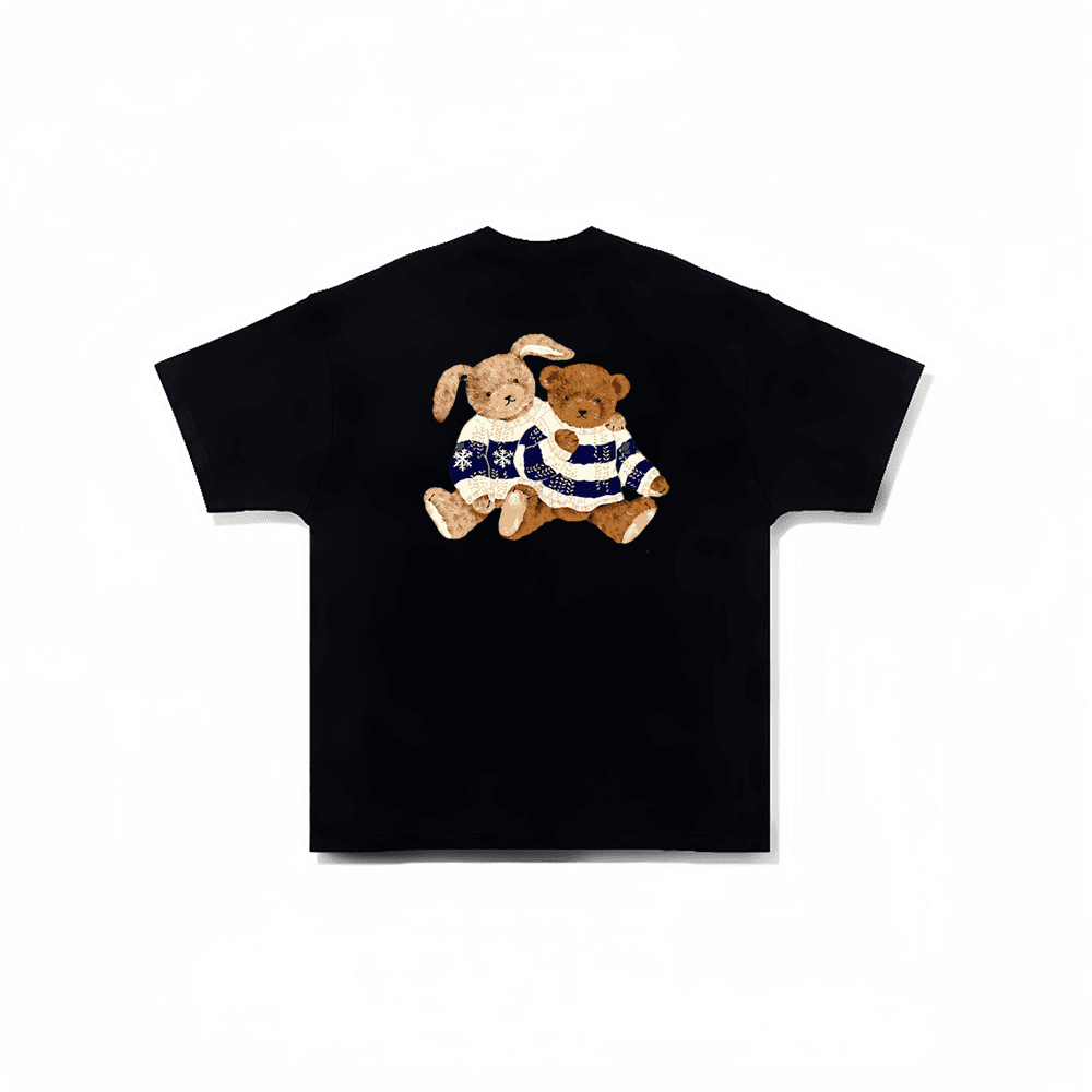 Nike T Shirts Black Crew Neck Moderate Straight Fit