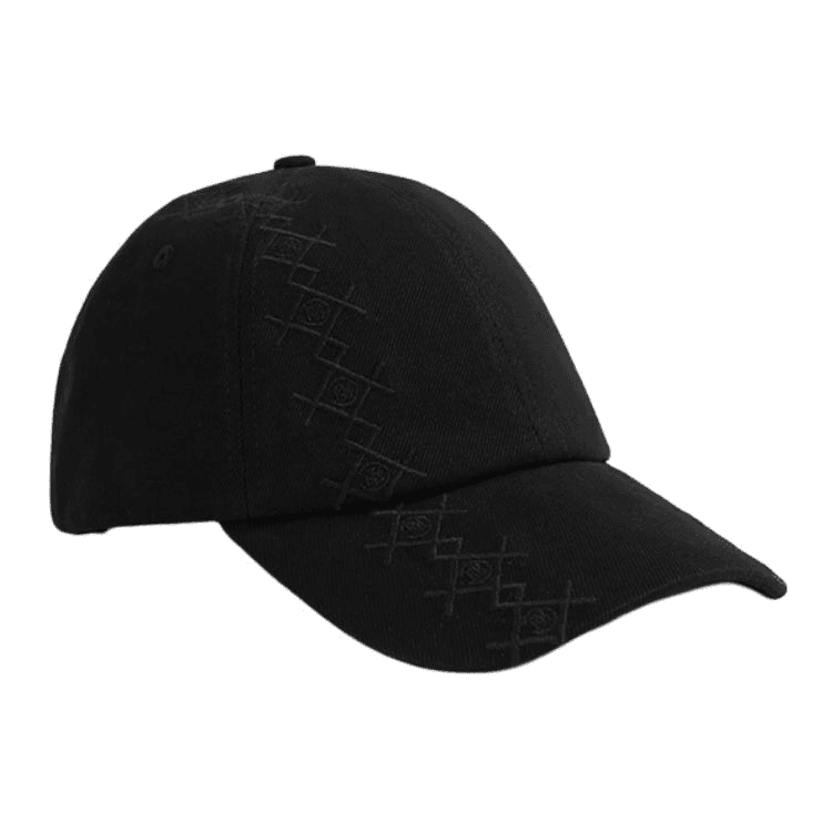 CLOT Cotton Baseball Caps Black