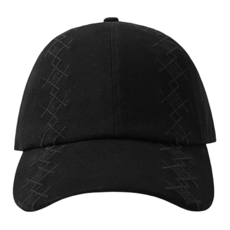 CLOT Cotton Baseball Caps Black