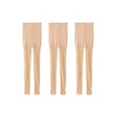 3 Pack (Transparent Beige)
