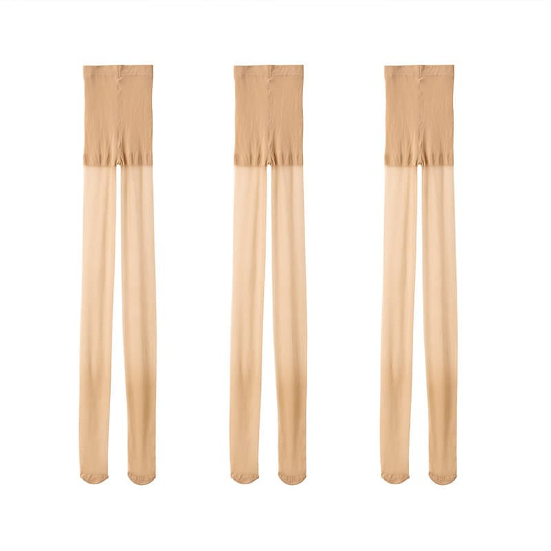 MUJI Pantyhose 3 Pack (Transparent Beige)