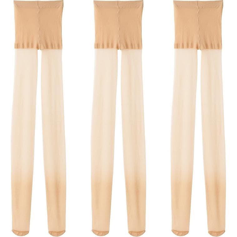 MUJI Pantyhose Light Beige