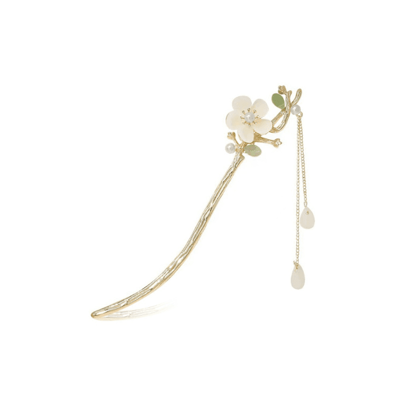 CMFY Hairpins Magnolia Fringe Hairpin