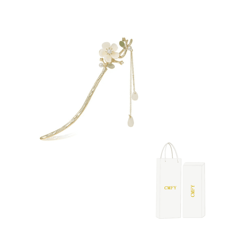 CMFY Hairpins Magnolia Fringe Hairpin