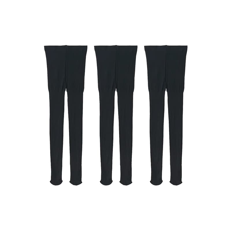 MUJI Pantyhose Black