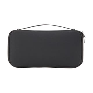 MUJI Polyester Passport Holder Regular Black/Gray/Marine Blue