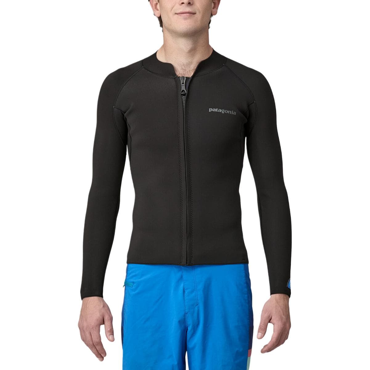 Patagonia Yulex Regulator Lite Front Zip Long Sleeved Wetsuit Diving Wetsuit Black