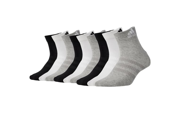 Adidas Black White Gray 3 Pack