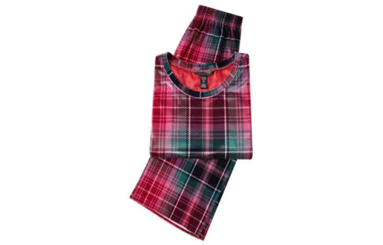 Victoria's Secret Pajama Sets Red Green Plaid