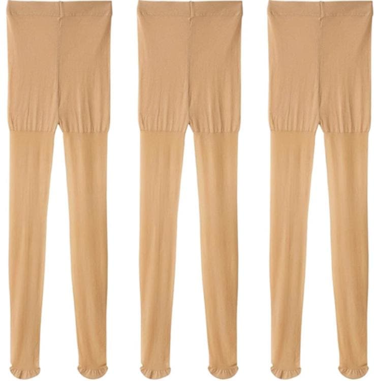 MUJI Pantyhose Medium Beige