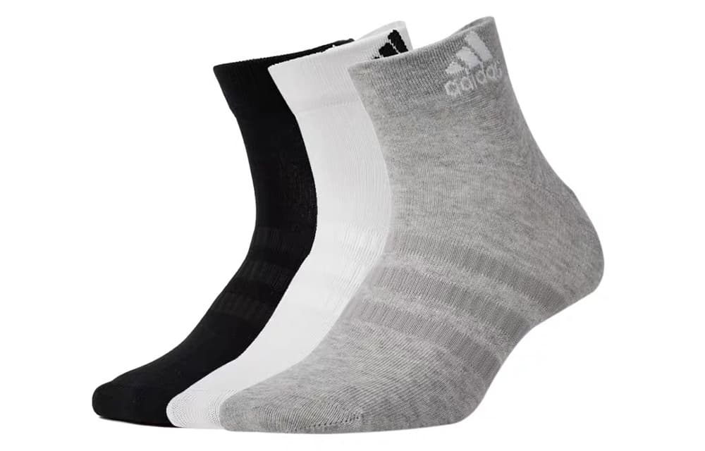 Adidas Black White Gray 1 Set 3 Pack