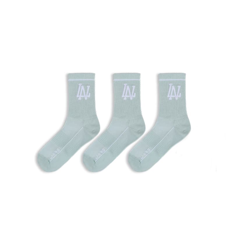 Li Ning Crew 3 Pack Green Green (3 Pack)