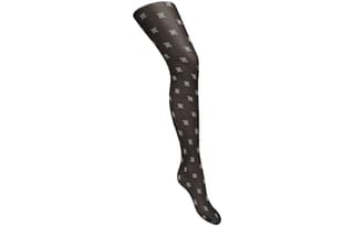 FENDI Nylon Logo Stockings 'Black'