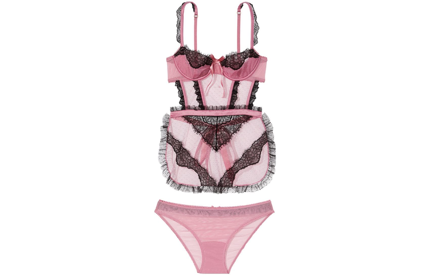 Victoria's Secret Set Rose Purple Rose Purple