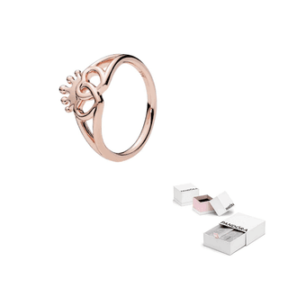 Pandora Copper silver Alloy Rings Rose Gold