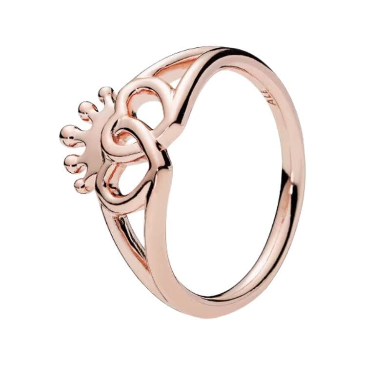 Pandora Copper silver Alloy Rings Rose Gold