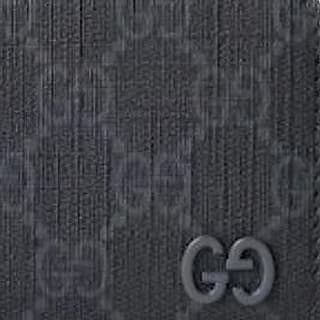 GUCCI Upreme Canvas Card Holder Dark Gray
