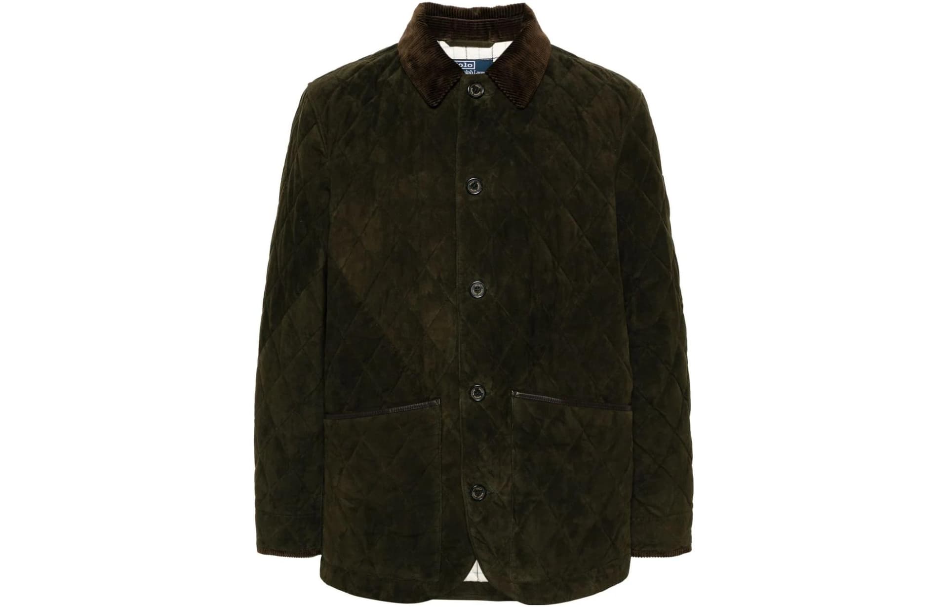 Polo Ralph Lauren Quilted Suede Jacket